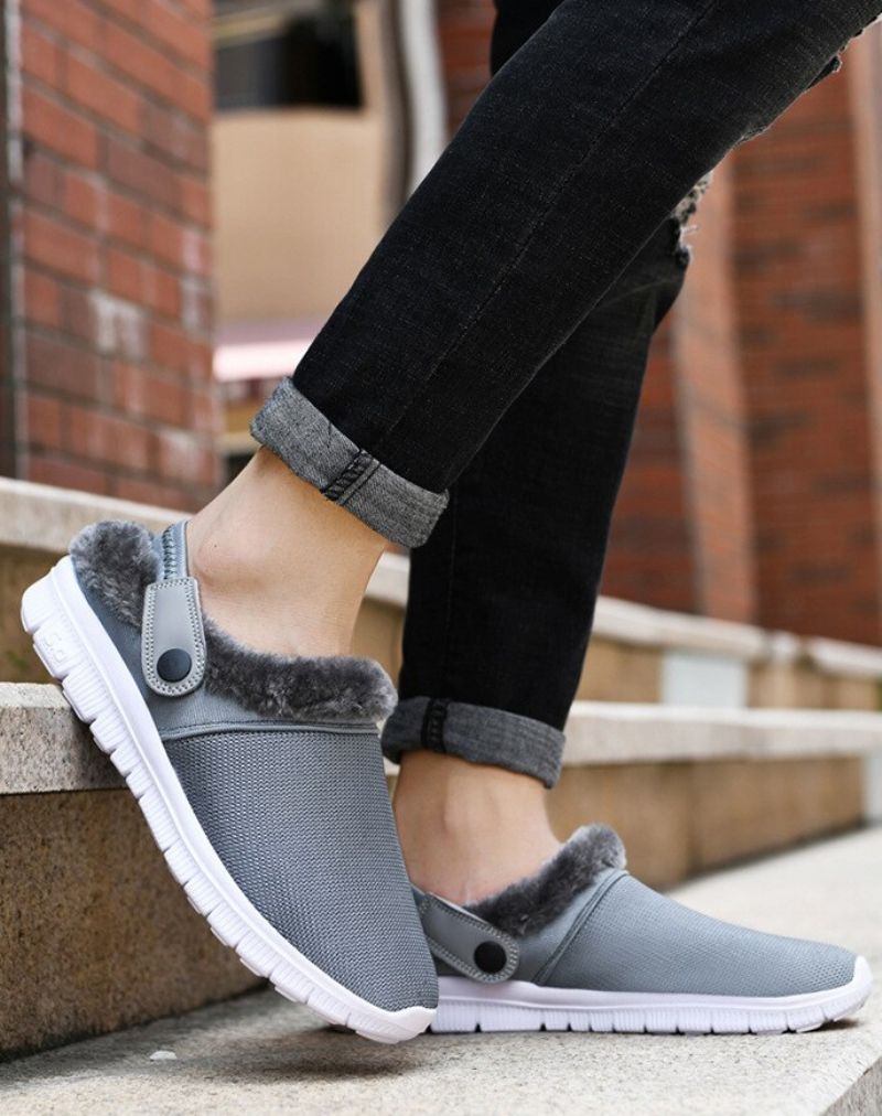 Sohan Dla Obu Płci Winter Slippers - Kawa