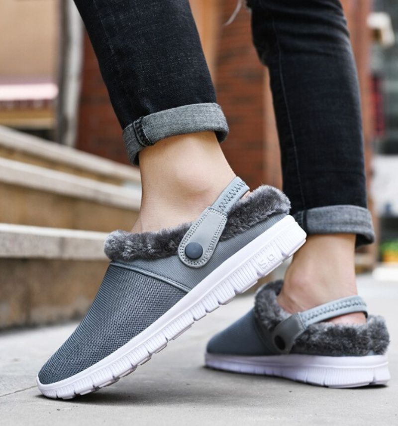 Sohan Dla Obu Płci Winter Slippers - Kawa