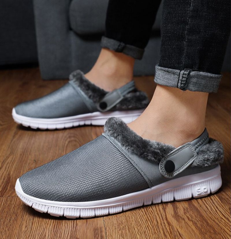 Sohan Dla Obu Płci Winter Slippers - Kawa