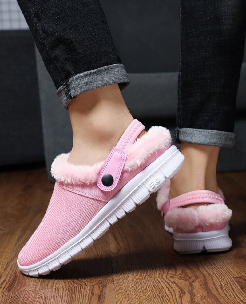 Sohan Dla Obu Płci Winter Slippers - Kawa