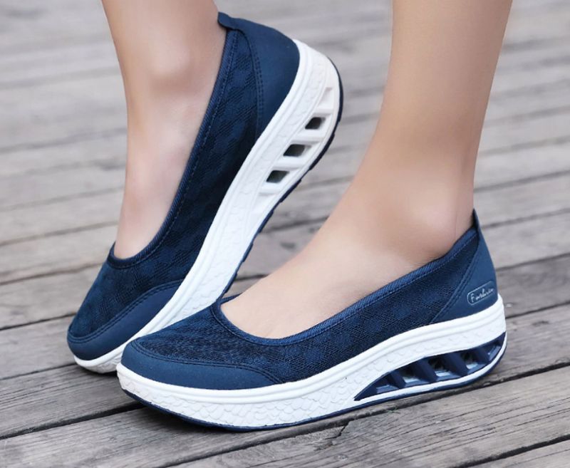Sonya Damskie Buty Na Platformie - Czarny