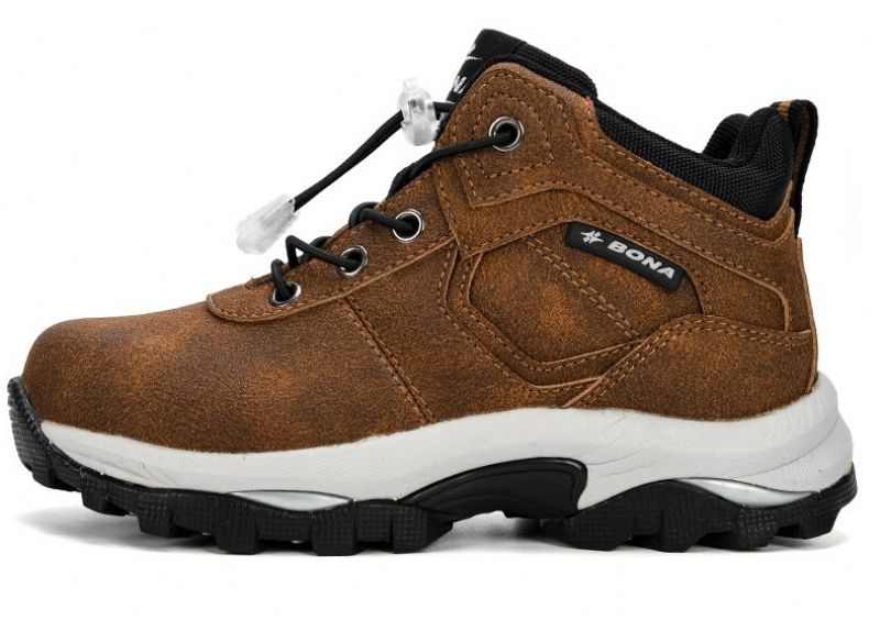 Sthephan Moda Chłopięca Boot - Brązowy