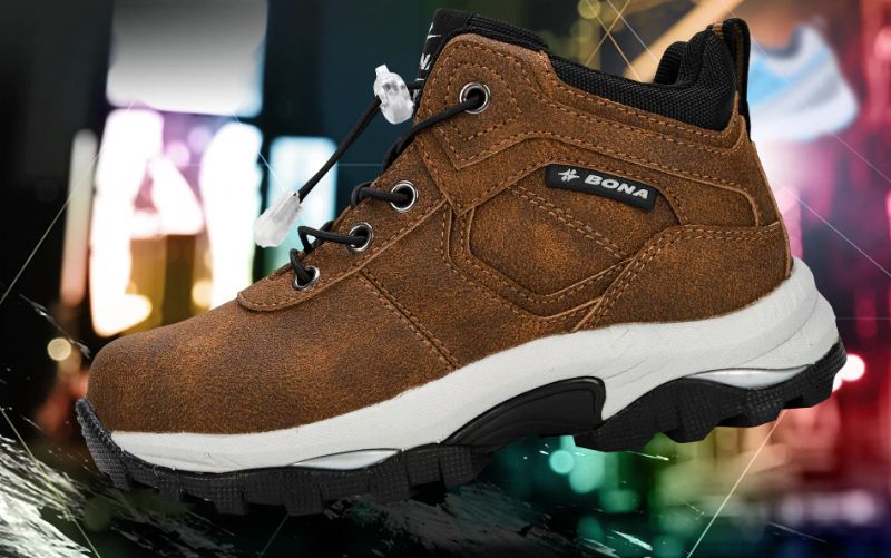 Sthephan Moda Chłopięca Boot - Brązowy