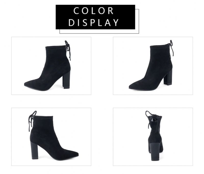 Sulena Booties Do Kostek - Czarny