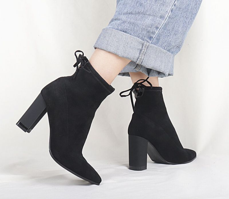 Sulena Booties Do Kostek - Czarny