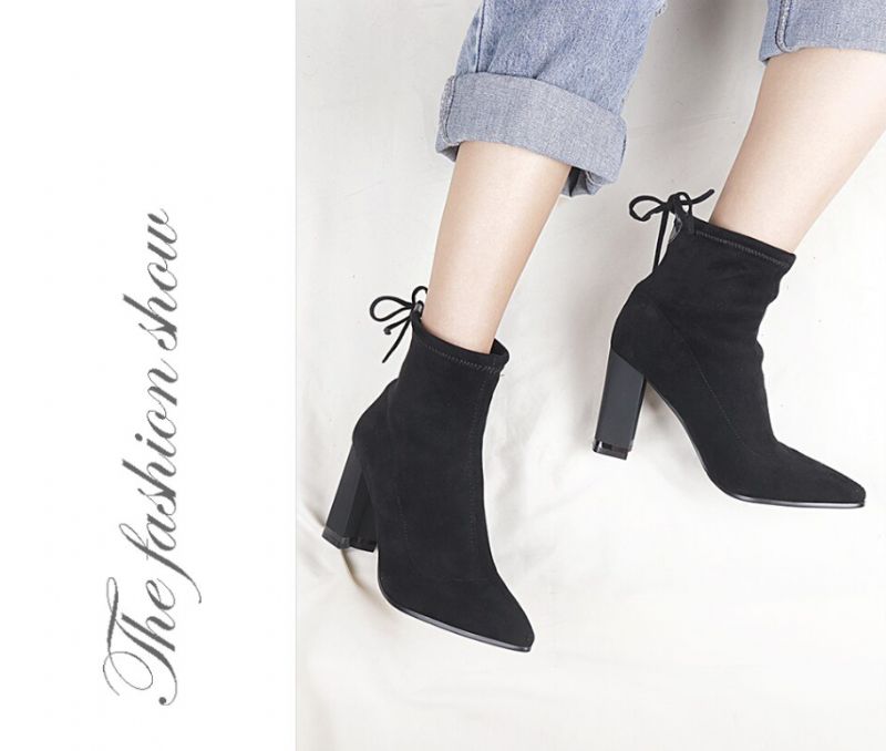 Sulena Booties Do Kostek - Czarny