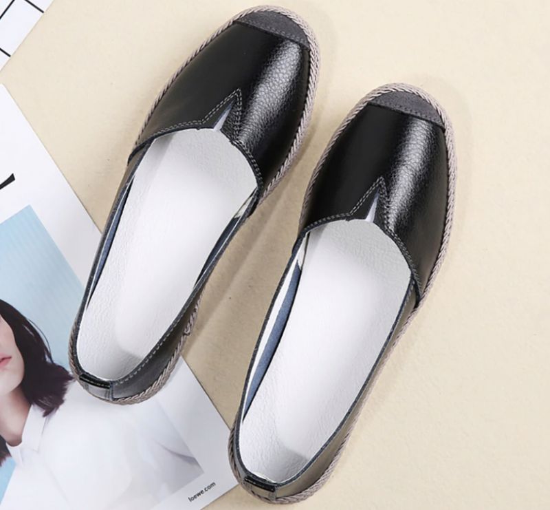Suly Damskie Buty Mokasyny - Czarny