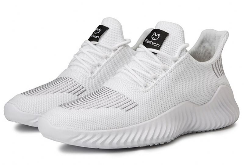 Sylvion Męskie Modne Buty Do Chodzenia - Biały