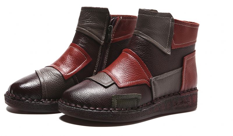 Teddy Damskie Zimowe Buty Śnieżne - Fioletowy