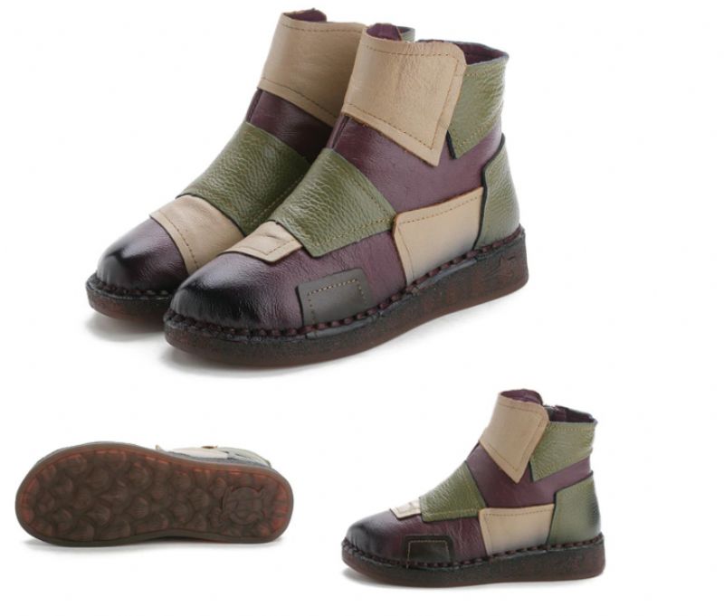 Teddy Damskie Zimowe Buty Śnieżne - Fioletowy