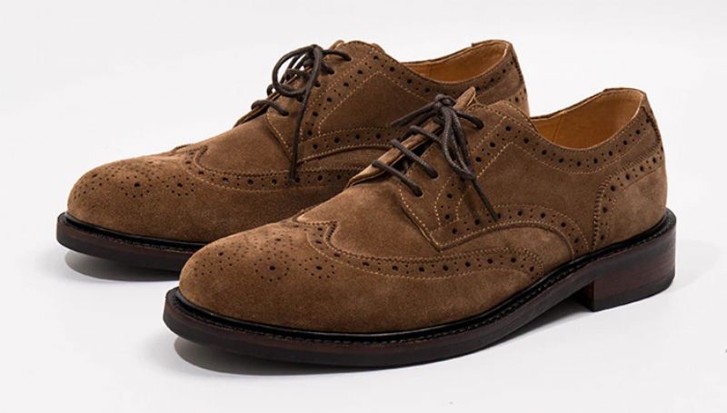 Tedy Męskie Buty Oxford - Brązowy