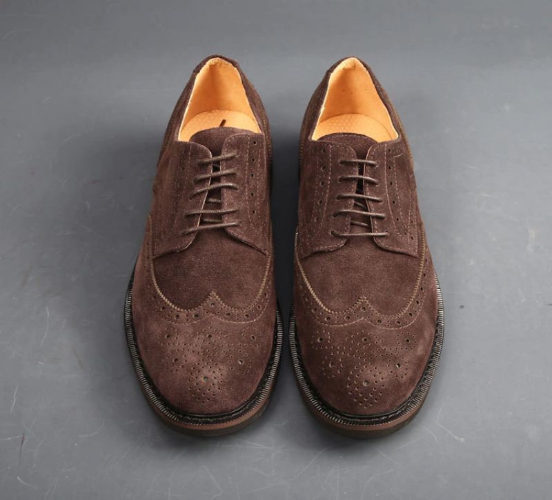 Tedy Męskie Buty Oxford - Brązowy