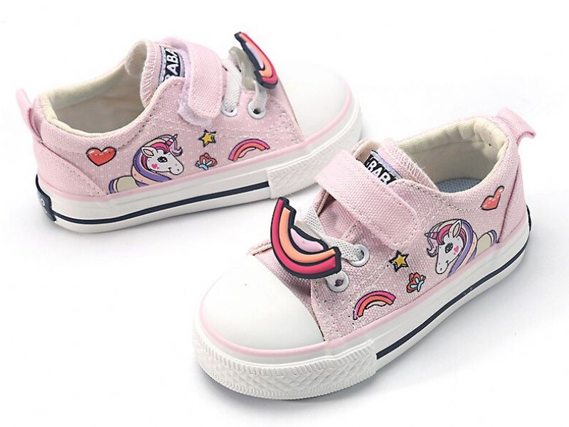 Tenisówki Florence Baby Dziewczęce Trampki Casualowe - Fioletowy