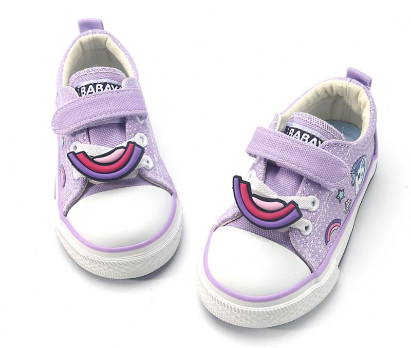 Tenisówki Florence Baby Dziewczęce Trampki Casualowe - Fioletowy
