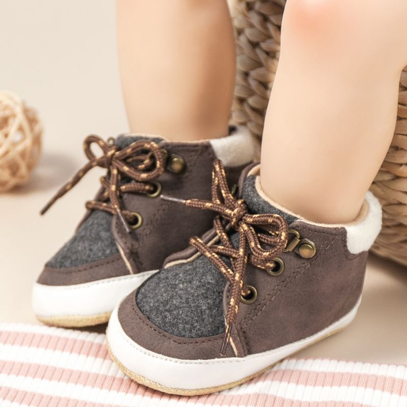 Tenisówki Portillo Baby Moda Chłopięca - Brązowy