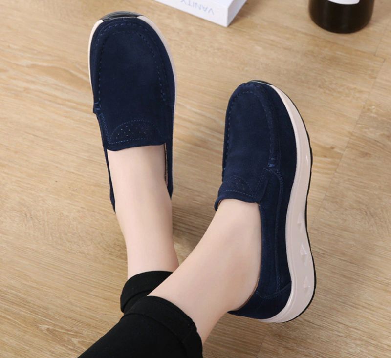 Tessa Damskie Buty Na Platformie Air Cushion - Czerwony