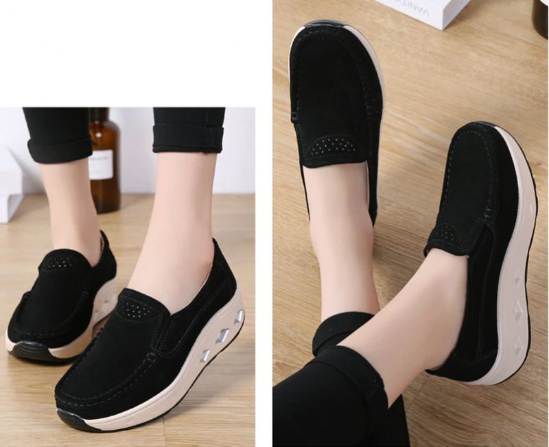 Tessa Damskie Buty Na Platformie Air Cushion - Czerwony