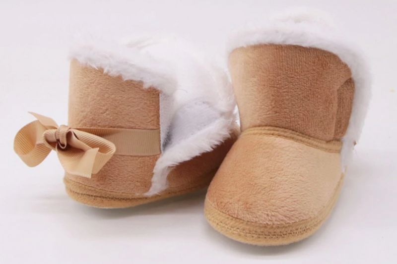 Tezza Baby Ciepłe Buty Dla Dziewczynek - Czerwone futro