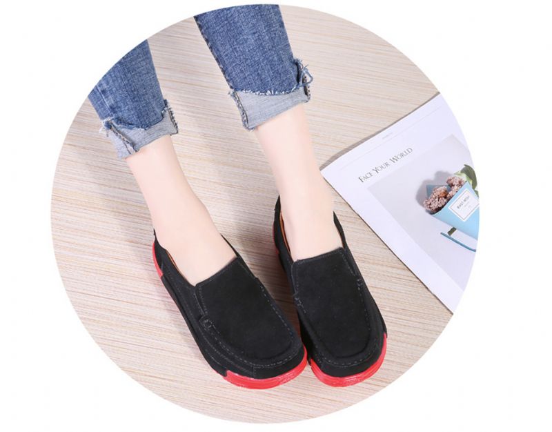 Tifa Damskie Buty Na Platformie - Czerwony