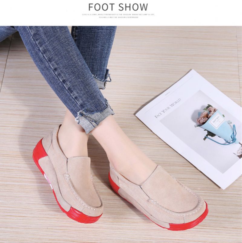 Tifa Damskie Buty Na Platformie - Czerwony