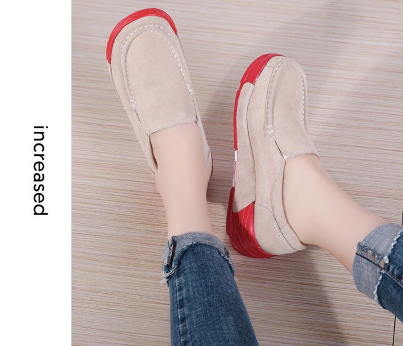 Tifa Damskie Buty Na Platformie - Czerwony