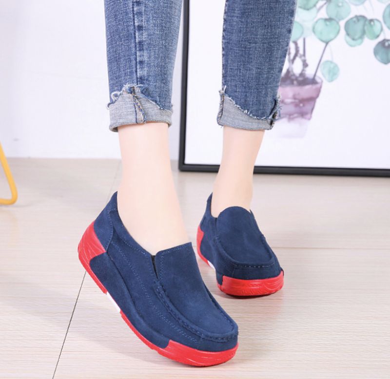Tifa Damskie Buty Na Platformie - Czerwony