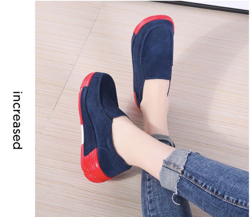 Tifa Damskie Buty Na Platformie - Czerwony