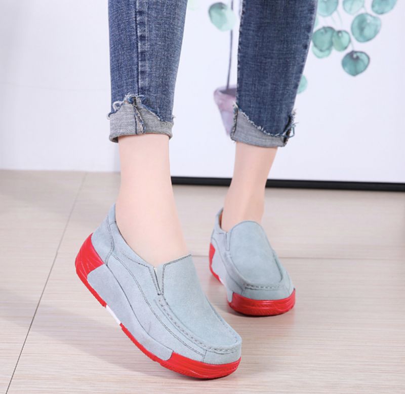 Tifa Damskie Buty Na Platformie - Czerwony