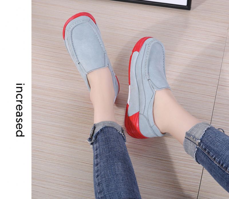 Tifa Damskie Buty Na Platformie - Czerwony
