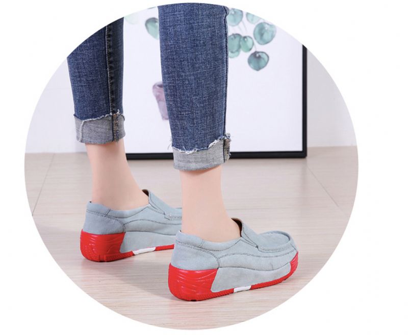 Tifa Damskie Buty Na Platformie - Czerwony