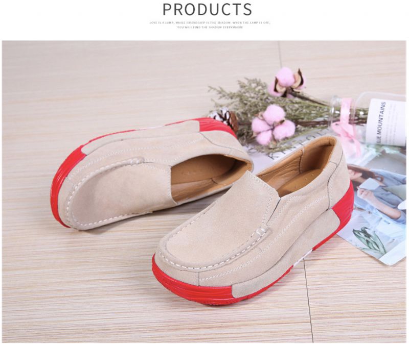Tifa Damskie Buty Na Platformie - Czerwony