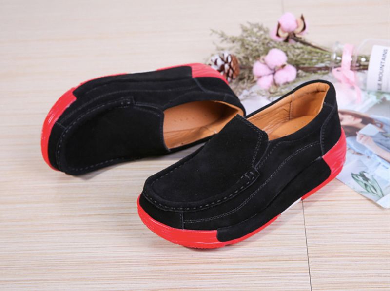 Tifa Damskie Buty Na Platformie - Czerwony