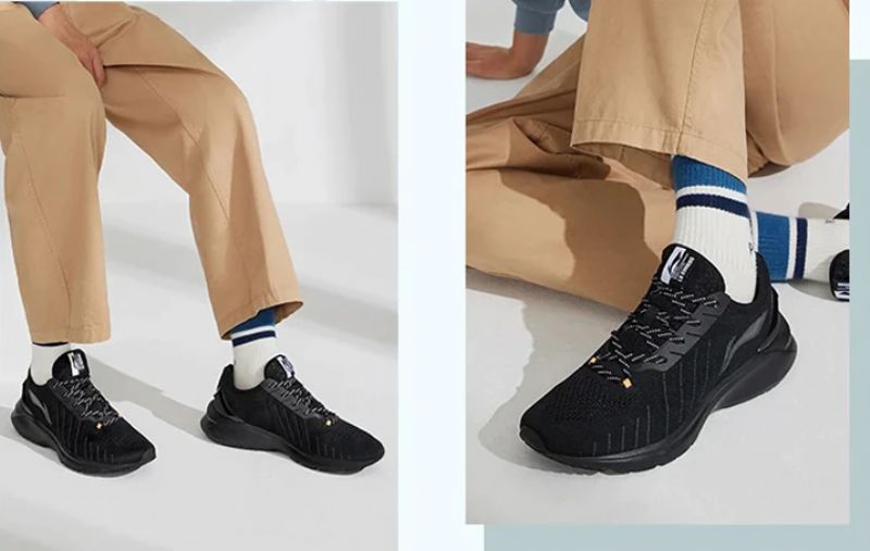 Tigger Buty Do Biegania Męskie - Czarny