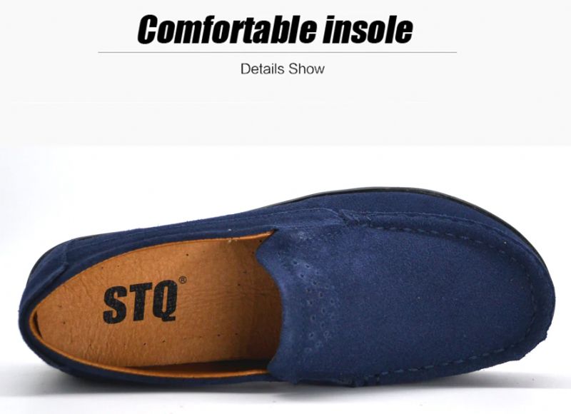 Tirsa Damskie Buty Na Platformie - Niebieski