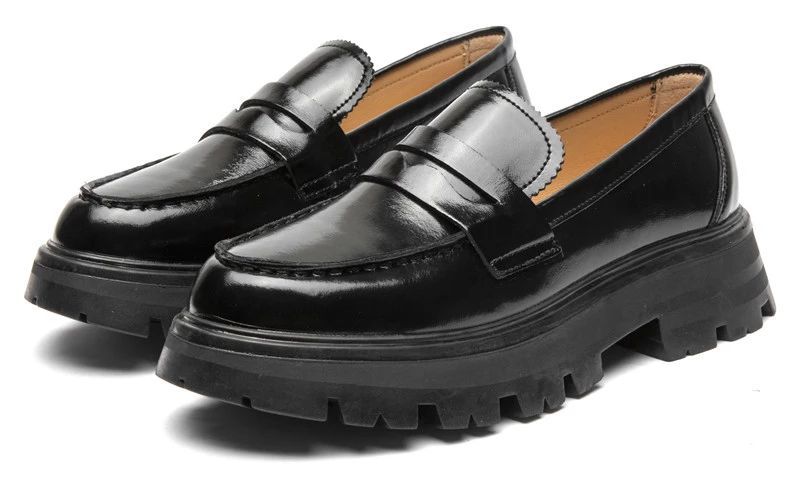 Tizzo Damskie Buty Na Platformie - Czarny