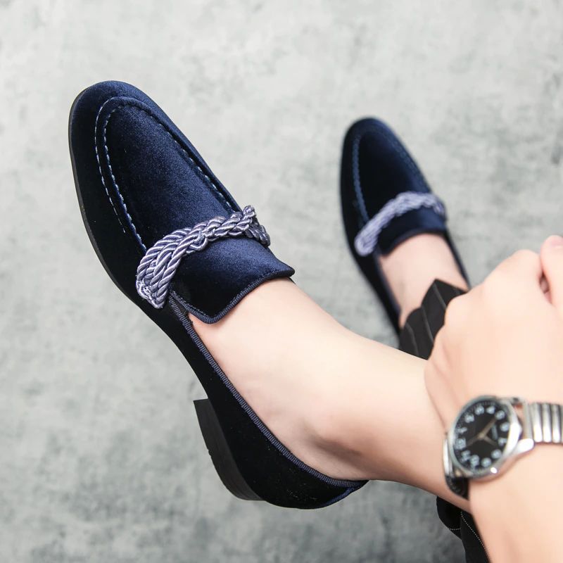Tommy Męskie Mokasyny Slip On - Brązowy
