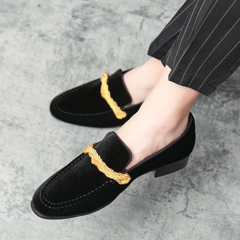 Tommy Męskie Mokasyny Slip On - Brązowy