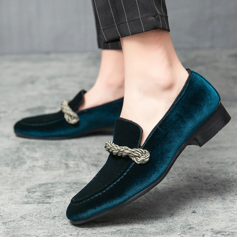 Tommy Męskie Mokasyny Slip On - Brązowy
