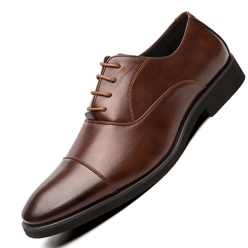 Toño Męskie Mokasyny Eleganckie Buty - Kawa