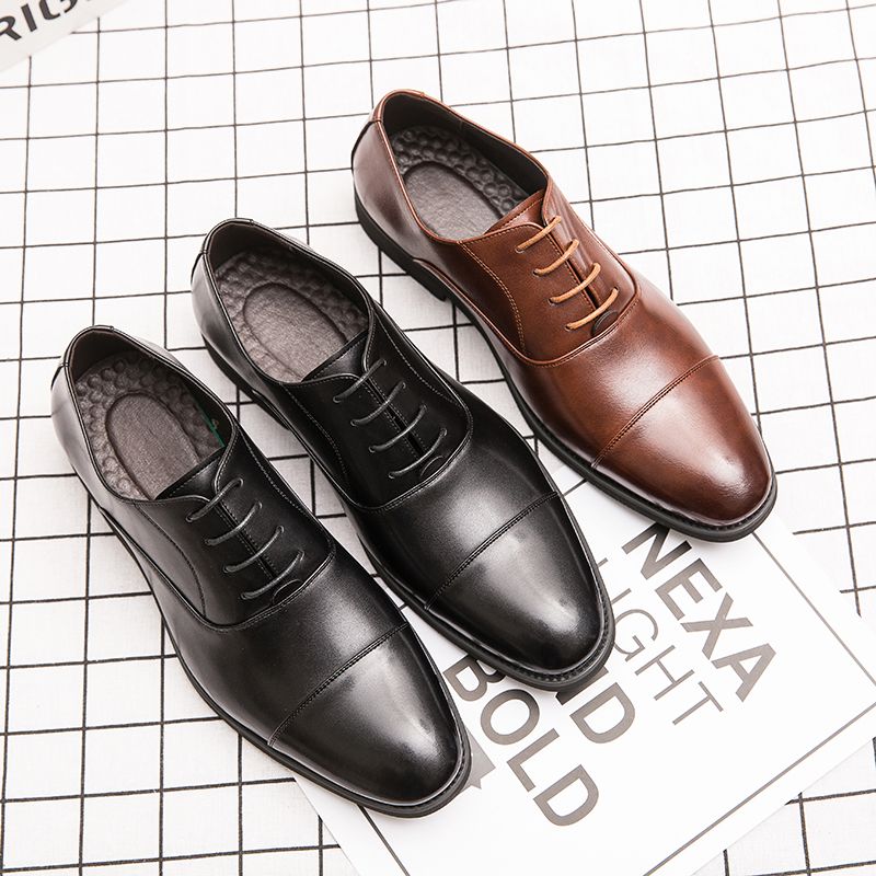 Toño Męskie Mokasyny Eleganckie Buty - Kawa