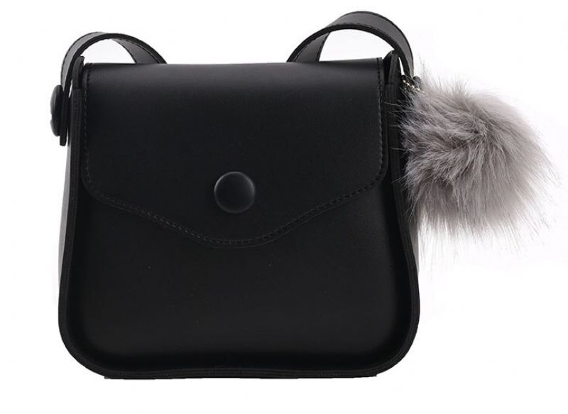Torebka Damska Almeda Mini Faux Leather Na Ramię - Czarny