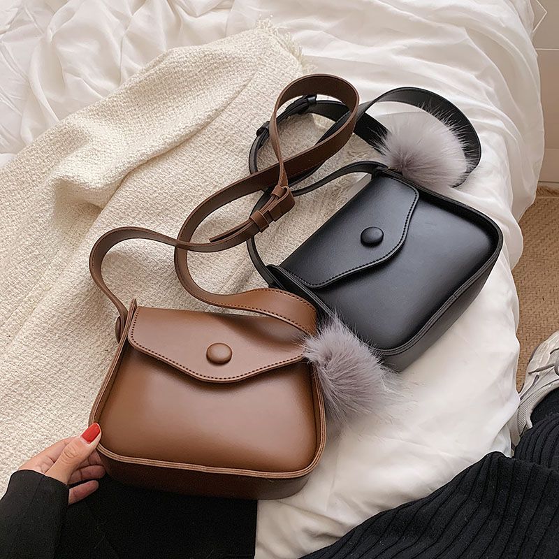 Torebka Damska Almeda Mini Faux Leather Na Ramię - Czarny