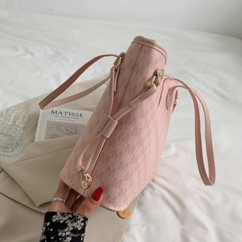Torebka Damska Audrey Designer O Dużej Pojemności - Beżowy
