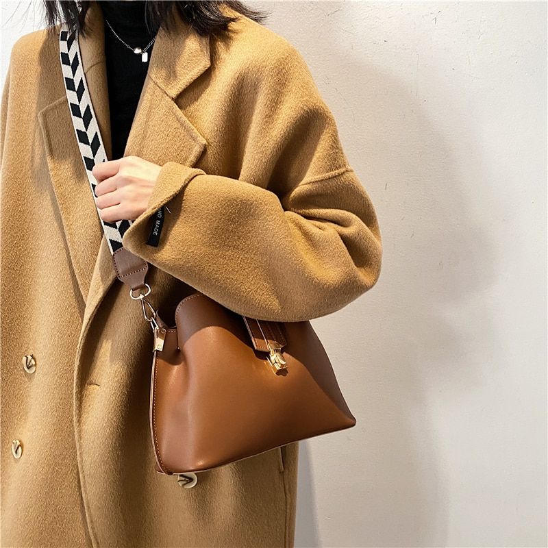 Torebka Damska Bonay Luxury Designer Leather - Czarny