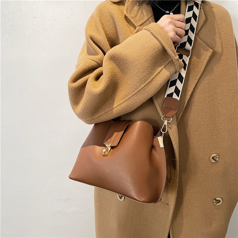 Torebka Damska Bonay Luxury Designer Leather - Czarny