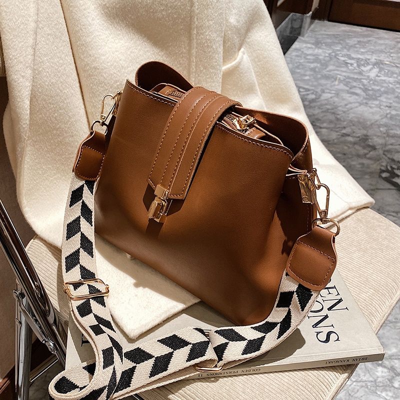 Torebka Damska Bonay Luxury Designer Leather - Czarny