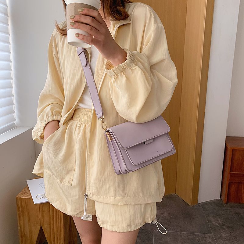 Torebka Damska Chelique Leather Crossbody - Czarny