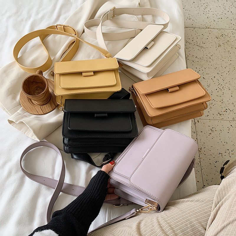 Torebka Damska Chelique Leather Crossbody - Czarny