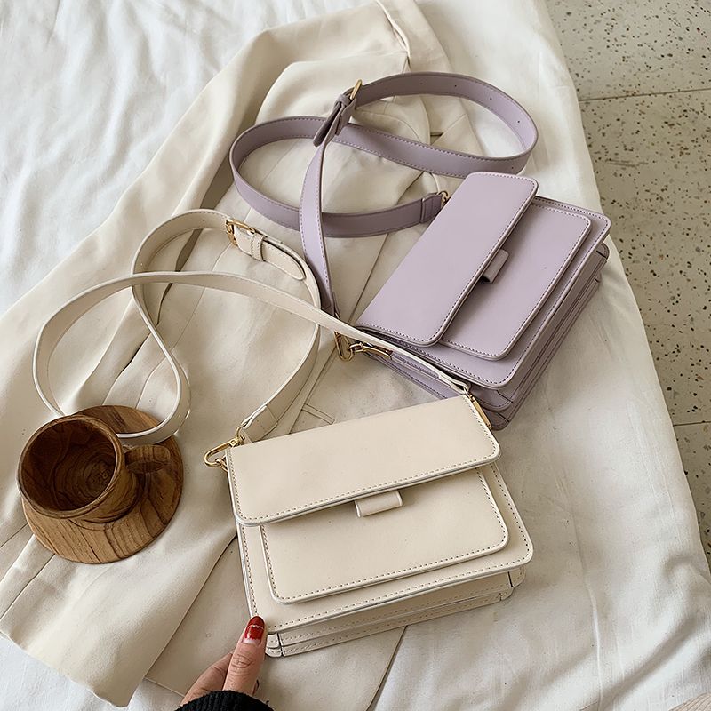 Torebka Damska Chelique Leather Crossbody - Czarny