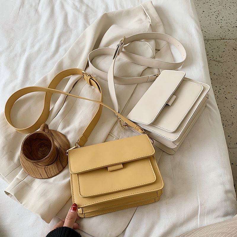 Torebka Damska Chelique Leather Crossbody - Czarny